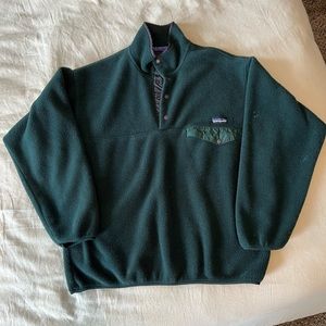 Vintage 90s Patagonia Synchilla snap T fleece